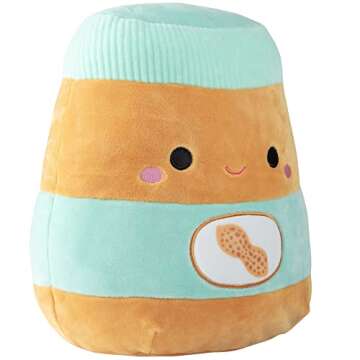 Squishmallows Original 10-Inch Antoine The Peanut Butter - Official Jazwares Plush - Collectible Sof...