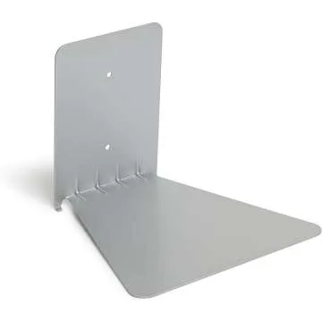 Umbra Floating Bookshelf - Silver for Chic Decor