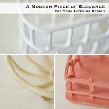 Stylish Joon Abstract Fruit Basket for Modern Kitchens