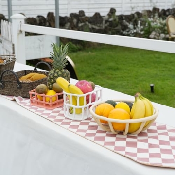 Stylish Joon Abstract Fruit Basket for Modern Kitchens