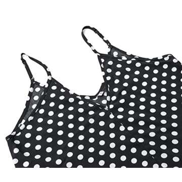 LILBETTER Women Boho Backless Long Maxi Evening Party Dress Beach Sundress (Black,Medium)