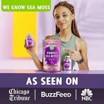 MAJU's Powerful Purple Sea Moss Capsules for Health Boost