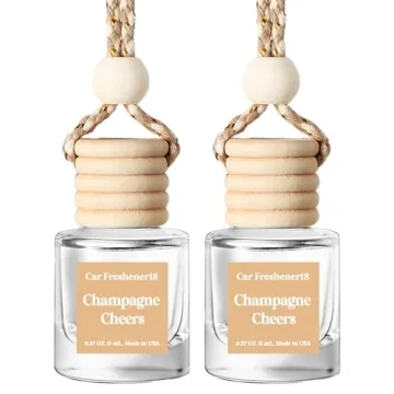 Car Air Freshener Hanging, Essential Oil Diffuser for Car, Car Air Freshener Cute, Long Lasting Air ...