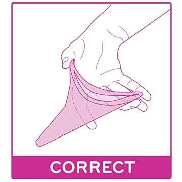 GoGirl Female Urination Device (FUD) - #1 FUD Made in The USA. Pee Standing Up! Portable Female Urinal for Women, Soft, Flexible, Reusable, Pee Funnel Medical-Grade Silicone (Pink)