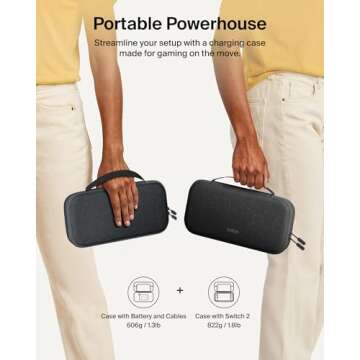 Belkin Nintendo Switch 2 Case with Power Bank & Storage
