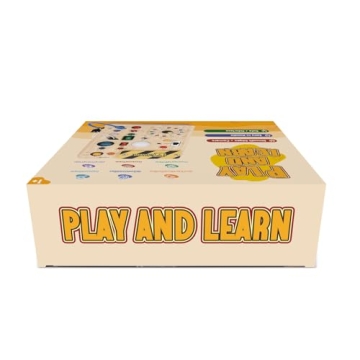 Iabedi Busy Board Montessori Toy for 1-3 Year Olds