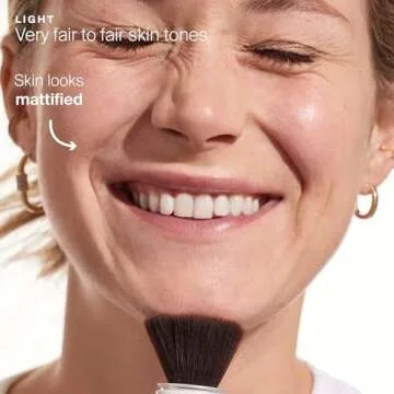 Supergoop! (Re) setting 100% Mineral Powder, Light - 0.15 oz - Makeup Setting Powder + Broad Spectrum SPF 35 PA+++ Sunscreen - With Ceramides, Olive Glycerides & Coated Silica Spheres