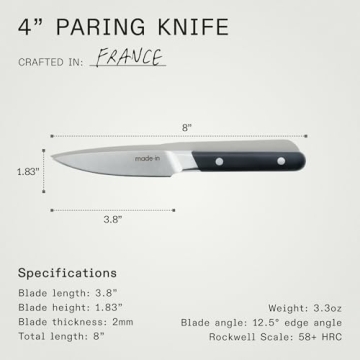 Made In 4" Paring Knife - French Craftsmanship & Design