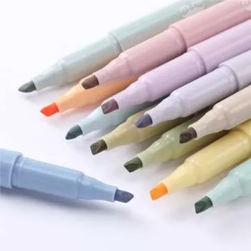 Mr. Pen- Highlighters, 12 Pack, Chisel Tip, Earthy Colors, Highlighters Assorted Colors, Colored Highlighters, Highlighter Pen, Highlighters No Bleed, Highlighter Set, Colorful Highlighters