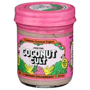 YOGURT STRWBR COCONT - Delicious Vegan Yogurt Alternative