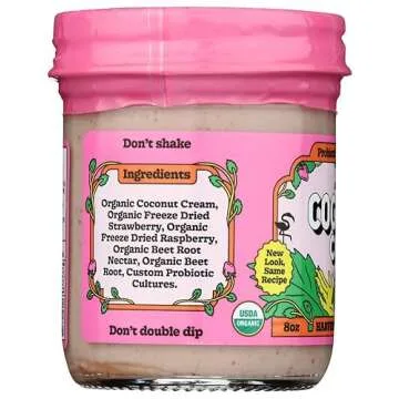 YOGURT STRWBR COCONT - Delicious Vegan Yogurt Alternative