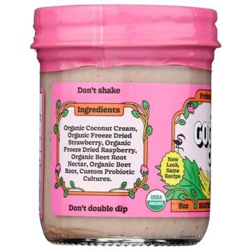 YOGURT STRWBR COCONT - Delicious Vegan Yogurt Alternative