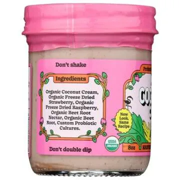 YOGURT STRWBR COCONT - Delicious Vegan Yogurt Alternative