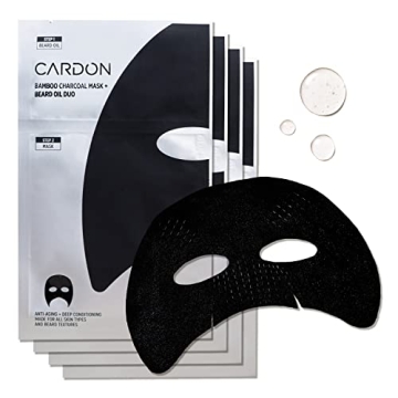 Cardon Face Mask for Bearded Men - Korean Skincare Solution