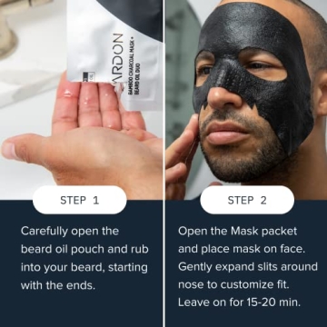 Cardon Face Mask for Bearded Men - Korean Skincare Solution