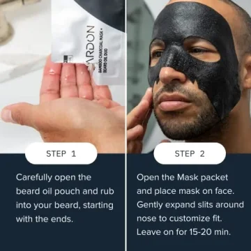 Cardon Face Mask for Bearded Men - Korean Skincare Solution