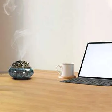 Elegant Ceramic Incense Burner for Meditation and Decor