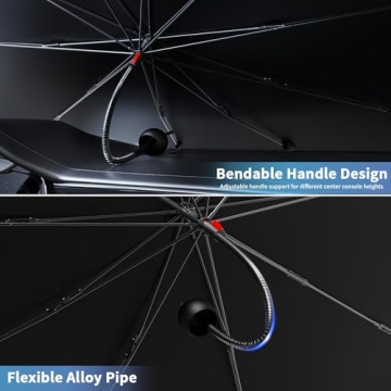 7F Car Sun Shade Umbrella for Ultimate Windshield Protection