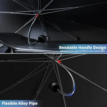 7F Car Sun Shade Umbrella for Ultimate Windshield Protection