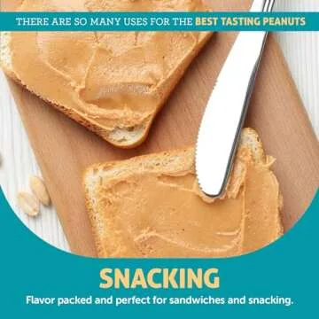 Natural Creamy Vegan Peanut Butter - No Sugar Added
