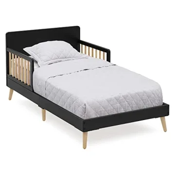 Delta Children Logan Wood Toddler Bed - GREENGUARD Gold Certified