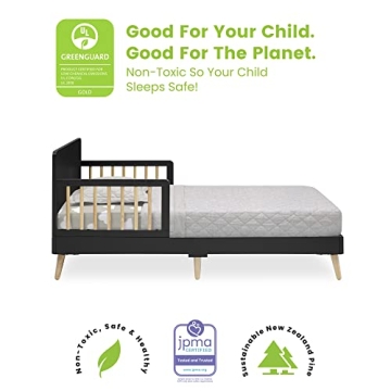 Delta Children Logan Toddler Bed - Safe & Stylish