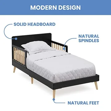 Delta Children Logan Toddler Bed - Safe & Stylish