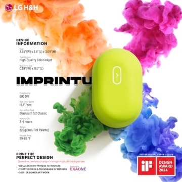 IMPRINTU Portable Tattoo Printer - Mini & Full Color