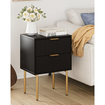 Elegant Aobafuir Night Stand with Modern Design
