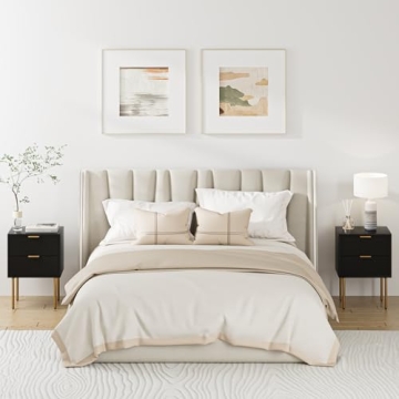 Elegant Aobafuir Night Stand with Modern Design