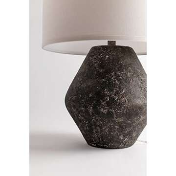 Bailey Street Home Table Lamp 16.75 inches Wide by 23 inches High Table Lamp 16.75 inches Wide by 23 inches High 154-Bel-2994853, Gray