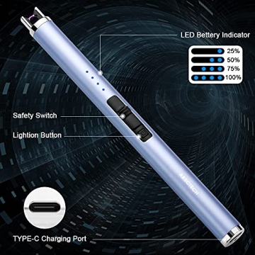 ARECTECH Rechargeable Electric Candle Lighter - Eco-Friendly Gift