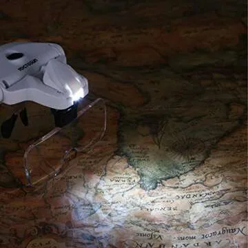 Rechargeable LED Magnifying Glasses for Crafters