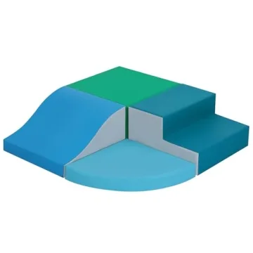 TODIBY 4-Piece Soft Foam Climbing Toys for Safe Play and Imagination