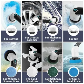 YKYI Electric Spin Scrubber - Efficient Cordless Cleaning Brush