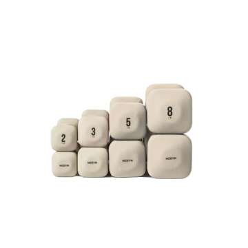 WeGym SafeGrip Dumbbells with Rack for Secure Workouts