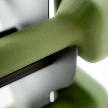 WeGym SafeGrip Dumbbells with Rack for Secure Workouts