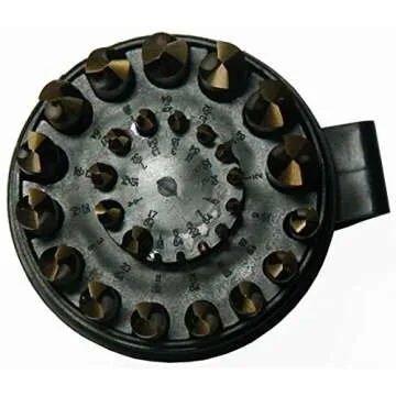 Drill America - DWD29J-CO-PC 29 Piece M35 Cobalt Drill Bit Set in Round Case (1/16" - 1/2" X 64ths), DWDCO Series