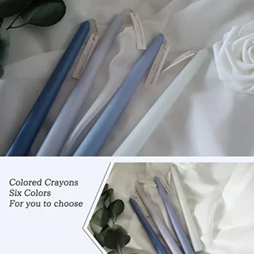 Elegant Sea Salt Scented Taper Candles for Any Occasion