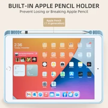 Stylish Akkerds iPad Case with Pencil Holder and Protection