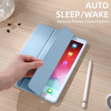 Stylish Akkerds iPad Case with Pencil Holder and Protection