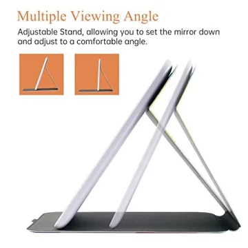 Portable Lighted Makeup Mirror with Adjustable Lighting