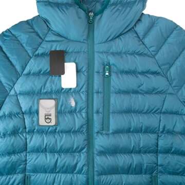 GEAR AID Tenacious Tape Mini Patches for Down Jacket Repair, Black and Clear, six 1.5”x 2.5”