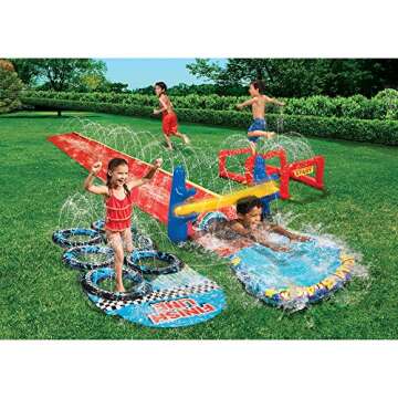 Banzai Aqua Blast Obstacle Course