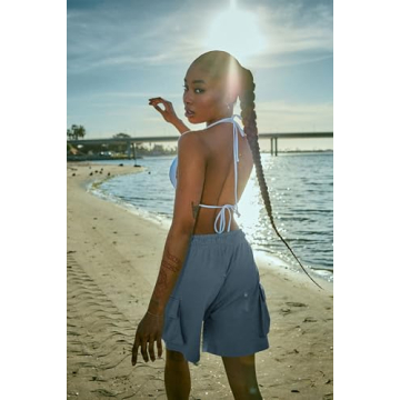 Fisoew Women Sweat Shorts Comfort and Style for Summer