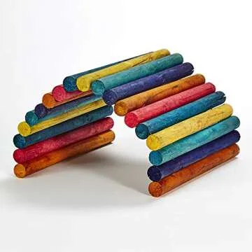 Kaytee Tropical Fiddle Sticks for Small Pets - Vibrant & Safe