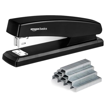 Affordable Amazon Basics Stapler, 1000 Staples Included
