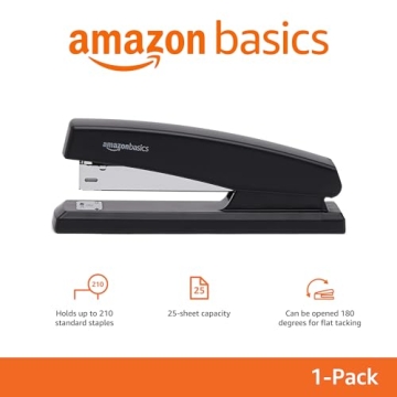 Affordable Amazon Basics Stapler, 1000 Staples Included