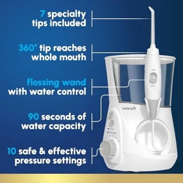 Waterpik Aquarius Water Flosser Electric with 10 Settings