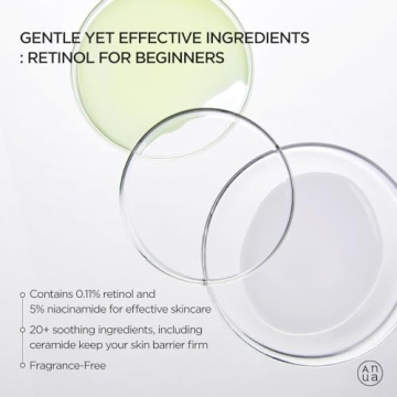 Gentle Anua Retinol & Niacinamide Serum for Youthful Skin